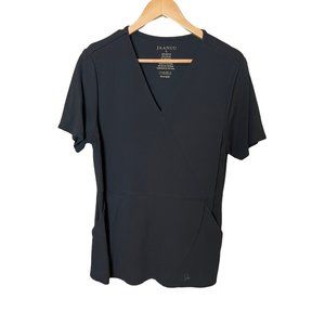 Jaanuu Medical Scrub Top Size L Black